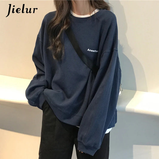 Korean Thin Chic Women's Sweatshirts